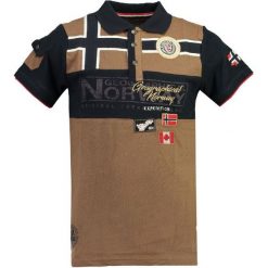 Geographical Norway Męska Koszulka Polo Klipo M Brązowy. Koszulki polo marki Geographical Norway. Za 149.00 zł.