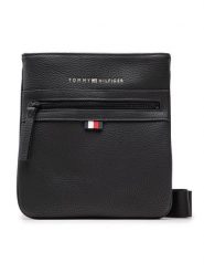 Tommy Hilfiger Saszetka Essential Pu Mini Crossover AM0AM09505 Czarny. Czarne saszetki i nerki Tommy Hilfiger, bez wzorów, ze skóry. Za 259.99 zł.