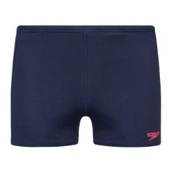 Bokserki kąpielowe męskie Speedo Tech Panel Aquashort. Niebieskie slipy i bokserki Speedo, m, bez wzorów, z materiału. Za 99.99 zł.