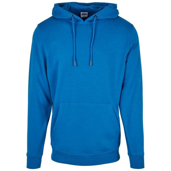 Bluza z kapturem Urban Classics basic terry. Niebieskie bluzy Urban Classics, m, bez wzorów, z kapturem. Za 229.00 zł.