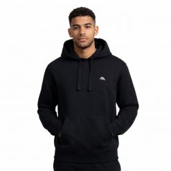 Męska Bluza Z Logo Truman. Niebieskie bluzy z kapturem Trespass, m, bez wzorów, z bawełny, z kapturem. Za 134.99 zł.
