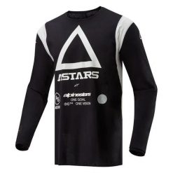 Dżersej z długim rękawem Alpinestars Techdura. Czarne bluzy Alpinestars, bez wzorów, z dżerseju, bez kaptura. Za 414.50 zł.