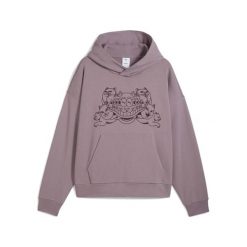 Bluza męska Puma X RIPNDIP BOXY GRAPHIC TR 63241464. Fioletowe bluzy z kapturem Puma, m, bez wzorów, z bawełny, z kapturem. Za 241.38 zł.