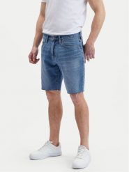 Gap Szorty jeansowe 602502-00 Niebieski Straight Fit. Niebieskie szorty GAP, m, bez wzorów, z bawełny. Za 189.99 zł.