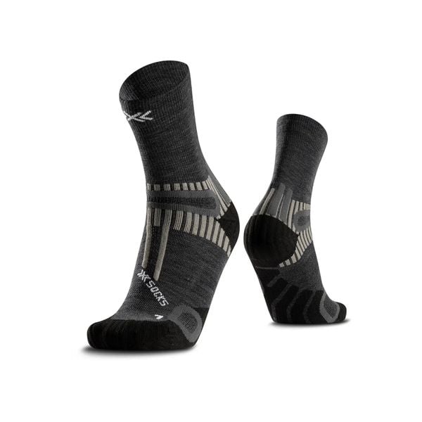 Skarpetki X-Socks Perform Merino Ankle. Zielone skarpety X-Socks, bez wzorów, z wełny. Za 165.00 zł.