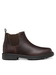Geox Sztyblety U Lagorai + Grip B Abx U66HQB 000FF C6006 Brązowy ciemny. Brązowe botki sznurowane Geox, bez wzorów, ze skóry, bez obcasa, bez zapięcia. Za 769.99 zł.
