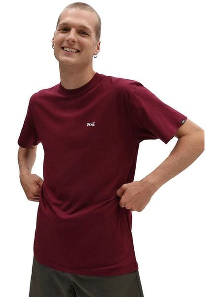 Vans Koszulka w kolorze bordowym rozmiar: S. Czerwone bezrękawniki Vans, s, bez wzorów, z bawełny, bez kołnierzyka, bez ramiączek. Za 53.17 zł.