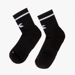 Skarpetki męskie DIADORA SOCKS. Czarne skarpety Diadora, bez wzorów. Za 15.99 zł.