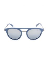 Polaroid Męskie okulary przeciwsłoneczne w kolorze szaro-niebieskim rozmiar: 50. Niebieskie okulary przeciwsłoneczne Polaroid. Za 149.66 zł.
