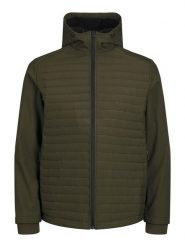 Jack & Jones Kurtka przejściowa w kolorze khaki rozmiar: L. Brązowe kurtki Jack & Jones, l, bez wzorów, bez kaptura. Za 119.40 zł.