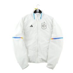 Second life - Kurtka Męska Slim fit RFEF Ripstop - Stan dobry. Białe kurtki Adidas, l, bez wzorów, z materiału, bez kaptura. Za 207.36 zł.