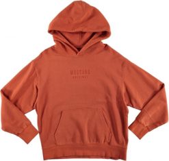 Męska Bluza Nierozpinana Mustang Style Eden Burnt Ochre 1016257 7105. Brązowe bluzy Mustang, m, bez wzorów, bez kaptura. Za 149.99 zł.