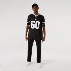 Jersey Las Vegas Raiders Mesh. Białe t-shirty sportowe New Era, bez wzorów, z jersey, bez ramiączek, do piłki nożnej. Za 255.30 zł.