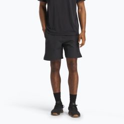 Spodenki Reebok Athlete Strenght. Czarne krótkie spodenki sportowe REEBOK FITNESS, m, bez wzorów. Za 189.99 zł.