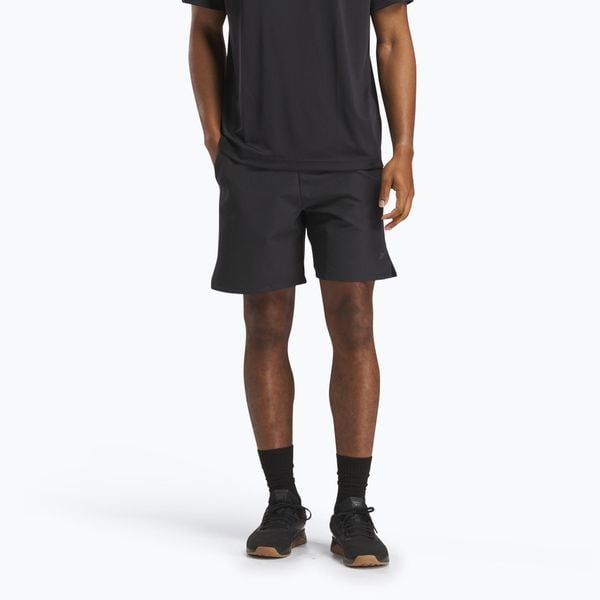 Spodenki Reebok Athlete Strenght. Czarne krótkie spodenki sportowe REEBOK FITNESS, m, bez wzorów. Za 189.99 zł.