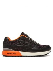 REPLAY Sneakersy GMS9I .000.C0007T Czarny. Czarne buty sportowe casual Replay, bez wzorów, z materiału, bez zapięcia. Za 389.99 zł.