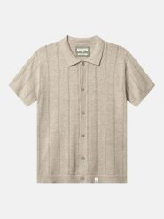 COLOURS & SONS Koszulka polo w kolorze beżowym rozmiar: XL. Brązowe koszulki polo COLOURS & SONS, xl, bez wzorów, bez kołnierzyka, bez ramiączek. Za 166.49 zł.