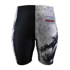 Męskie Spodenki Treningowe Stm Warrior. Czarne krótkie spodenki sportowe Masters, m, bez wzorów, z elastanu. Za 177.99 zł.