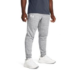 Spodnie męskie Under Armour Rival Terry. Szare szorty Under Armour, m, bez wzorów, z bawełny. Za 290.00 zł.