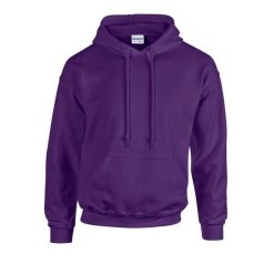 Bluza Z Kapturem Dla Dorosłych Unisex Heavy Blend. Fioletowe bluzy GILDAN, m, bez wzorów, z kapturem. Za 73.99 zł.
