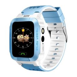 Smartwatch GSM City Y21S niebieski. Niebieskie zegarki smartwatch GSM City, bez wzorów. Za 149.99 zł.