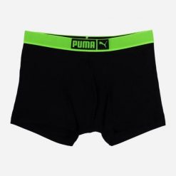 Bokserki męskie Puma BASIC PLACED LOGO ELASTIC 3-PACK 93554807. Bokserki Puma, m, bez wzorów, z bawełny. Za 167.43 zł.