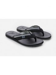 Rip Curl Japonki "Reactor" w kolorze czarno-szarym rozmiar: 40. Czarne japonki Rip Curl, bez wzorów. Za 65.69 zł.