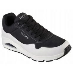 Buty na co dzień męskie SKECHERS UNO TIMELINE. Czarne buty sportowe casual Skechers, bez wzorów, bez zapięcia. Za 279.00 zł.