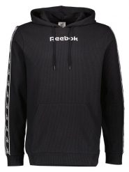 Reebok Bluza "Vector" w kolorze czarnym rozmiar: M. Czarne bluzy Reebok, m, bez wzorów, z kapturem. Za 101.23 zł.