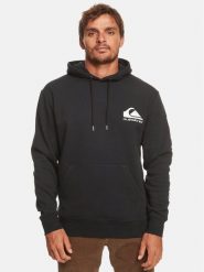 Quiksilver Bluza Omni Logo Otlr EQYFT04834 Czarny Regular Fit. Czarne bluzy Quiksilver, m, bez wzorów, z bawełny, bez kaptura. Za 189.99 zł.