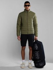 Napapijri Kurtka pikowana "Acalmar" w kolorze khaki rozmiar: XL. Brązowe kurtki Napapijri, xl, bez wzorów, bez kaptura. Za 234.42 zł.