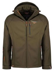 Geographical Norway Kurtka softshellowa "Taboo" w kolorze khaki rozmiar: M. Brązowe kurtki outdoor i hardshell Geographical Norway, m, bez wzorów, bez kaptura. Za 189.29 zł.
