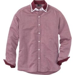 Koszula biznesowa Regular Fit bonprix czerwony klonowy -biały wzorzysty. Koszule marki Under Armour. Za 74.99 zł.