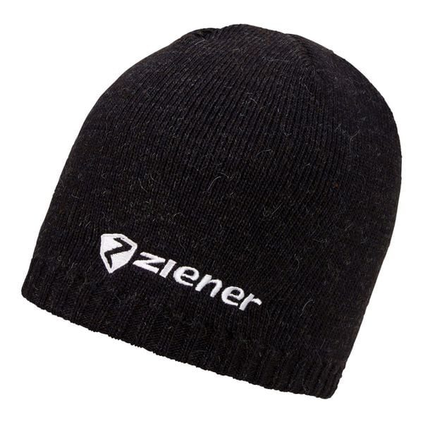Czapka zimowa Ziener Iruno Hat - black. Czarne czapki zimowe Ziener, bez wzorów. Za 98.99 zł.