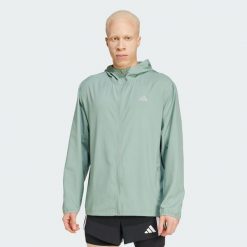 Kurtka Run It. Zielone kurtki Adidas, xl, bez wzorów, z materiału, bez kaptura. Za 276.60 zł.
