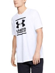 Under Armour Koszulka w kolorze białym rozmiar: M. Białe bezrękawniki Under Armour, m, bez wzorów, z bawełny, bez kołnierzyka, bez ramiączek. Za 80.95 zł.