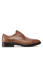 ECCO Półbuty Citytray 51270401112 Brązowy. Brązowe eleganckie półbuty ecco, bez wzorów, ze skóry, bez obcasa, bez zapięcia. Za 479.99 zł.