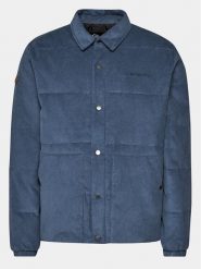 Quiksilver Kurtka puchowa Tibbermore EQYJK03984 Granatowy Regular Fit. Niebieskie kurtki Quiksilver, m, bez wzorów, z bawełny, bez kaptura. Za 519.99 zł.