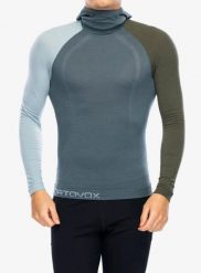 Bluza termoaktywna męska Ortovox 120 Comp Light Hoody. Zielone bielizna termoaktywna ORTOVOX, na zimę, m, bez wzorów, z dzianiny. Za 473.00 zł.