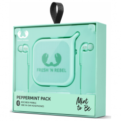 Fresh 'n Rebel Gift Pack Vibe & Pebble Peppermint. Słuchawki bezprzewodowe marki FRESH N REBEL. W wyprzedaży za 109.00 zł.