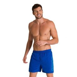 Spodenki szorty męskie plażowe sportowe pływanie basen Arena Fundamentals. Niebieskie krótkie spodenki sportowe Arena, l, bez wzorów. Za 69.99 zł.