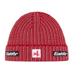 Czapka Eisbar Sorrak MÜ SA. Czerwone czapki zimowe Eisbar, bez wzorów, z wełny. Za 182.23 zł.