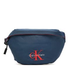 Saszetka nerka Calvin Klein. Niebieskie saszetki i nerki CALVIN KLEIN, bez wzorów. Za 189.99 zł.
