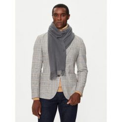 Szalik Tommy Hilfiger. Szare szaliki Tommy Hilfiger, bez wzorów. Za 749.99 zł.