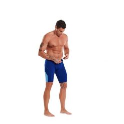 Jammer pływacki Z3R0D. Niebieskie odzież kąpielowa ZEROD, m, bez wzorów, sportowe. Za 369.00 zł.