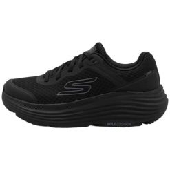 Buty męskie SKECHERS Max Cushioning Endeavour. Czarne buty do biegania Skechers, bez wzorów, bez zapięcia, do biegania, skechers sport. Za 269.99 zł.
