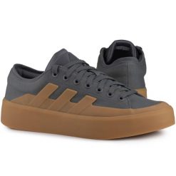 Buty męskie sportowe trampki Adidas ZNSORED. Brązowe buty sportowe casual Adidas, m, bez wzorów, bez zapięcia. W wyprzedaży za 269.00 zł.