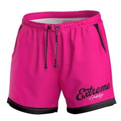 Spodenki kąpielowe męskie szorty do pływania EXTREME HOBBY VIBE. Niebieskie krótkie spodenki sportowe EXTREME HOBBY, m, bez wzorów, z dzianiny. Za 169.00 zł.