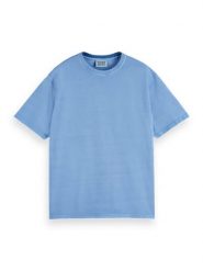 Scotch & Soda Koszulka w kolorze błękitnym rozmiar: M. Niebieskie bezrękawniki Scotch & Soda, m, bez wzorów, z bawełny, bez kołnierzyka, bez ramiączek. Za 97.28 zł.
