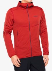 Bluza z kapturem Rab Evolute Hoody. Czerwone bluzy z kapturem RAB, xl, bez wzorów, z materiału, z kapturem. Za 637.99 zł.